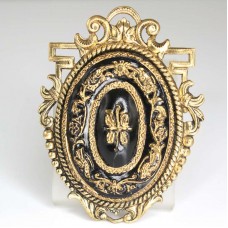 brosa edwardiana "mourning brooch " cca 1910 Marea Britanie brosa edwardiana "mourning brooch " cca 1910 Marea Britanie